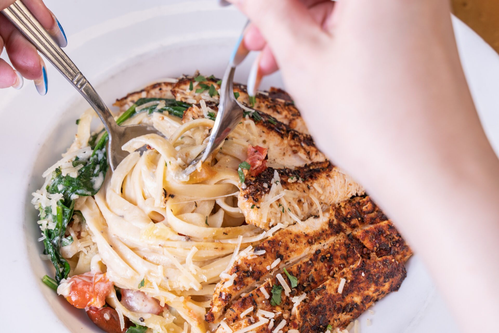 Fettuccini Twirl